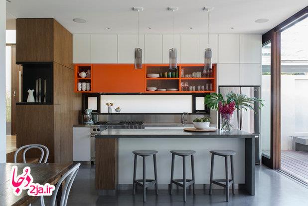 آشپزخانه معاصر توسط گروه طراحی D'Cruz طراحی داخلی سیدنی