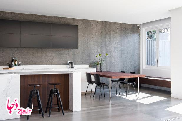 آشپزخانه مدرن توسط مینوسا | طراحی زندگی بهتر است
