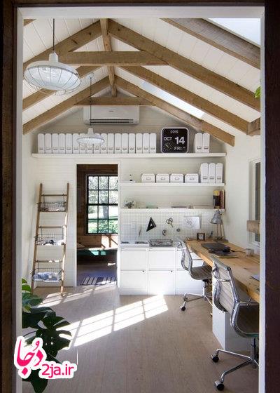 دفتر خانه مزرعه توسط معماری ریخته گریسون + دکور