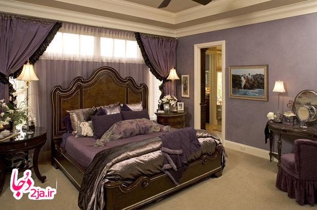 اتاق خواب سنتی توسط میشل هومز
