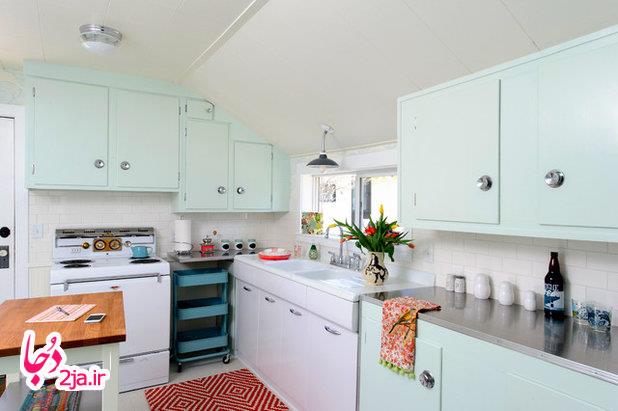 آشپزخانه Midcentury توسط Sarah Phipps Design