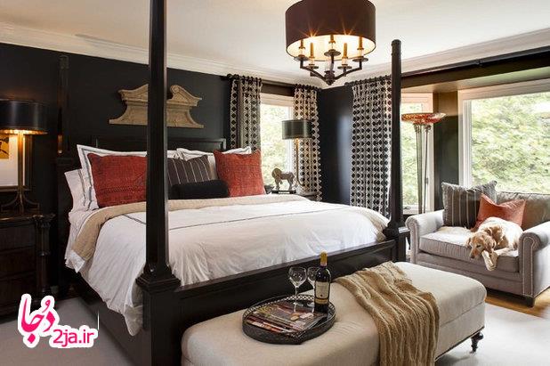 اتاق خواب سنتی توسط فضای داخلی مک کراسکی