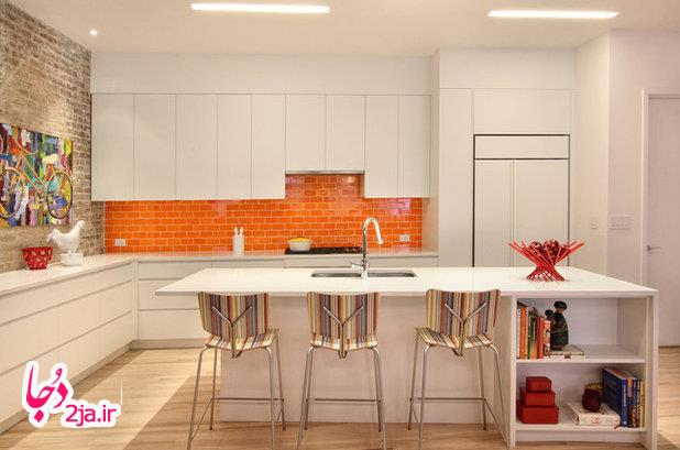 آشپزخانه معاصر توسط Ghislaine Viñas Design Interior