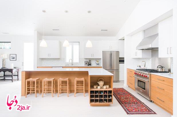 آشپزخانه مدرن توسط استودیوی Moss Yaw Design