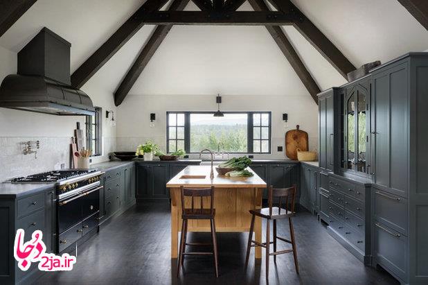 آشپزخانه مدیترانه ای توسط طراحی داخلی جسیکا هلگرسون