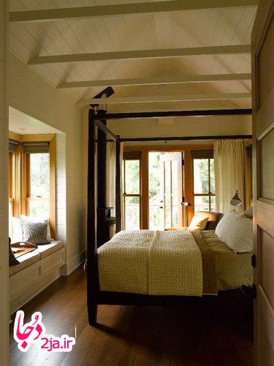 اتاق خواب معاصر توسط معماران و طراحان داخلی گرت کورد ورنر