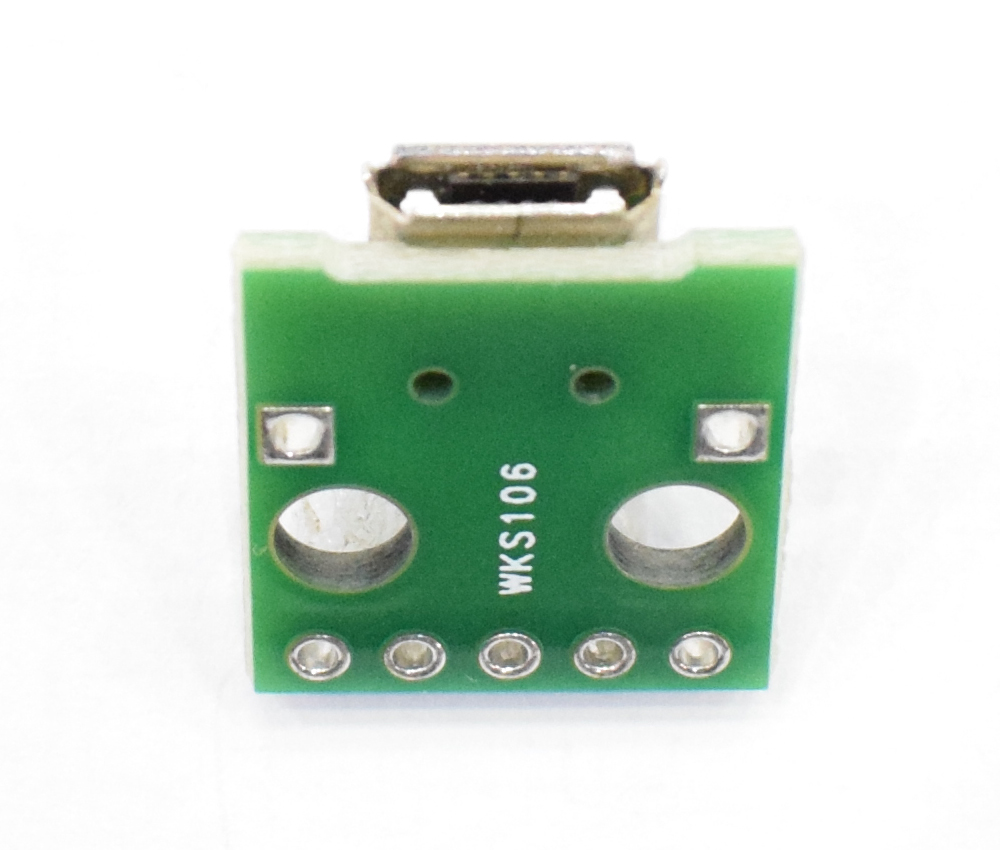 برد برک اوت micro usb دارای سوکت مادگی