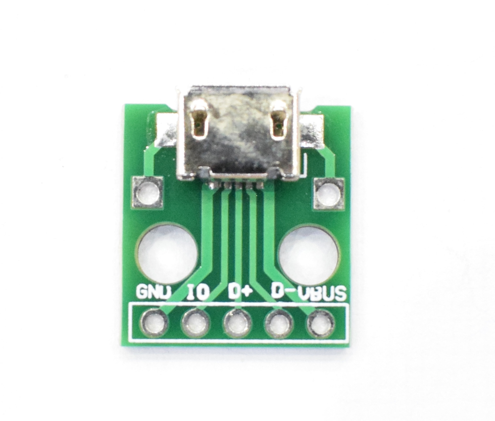 برد برک اوت micro usb دارای سوکت مادگی